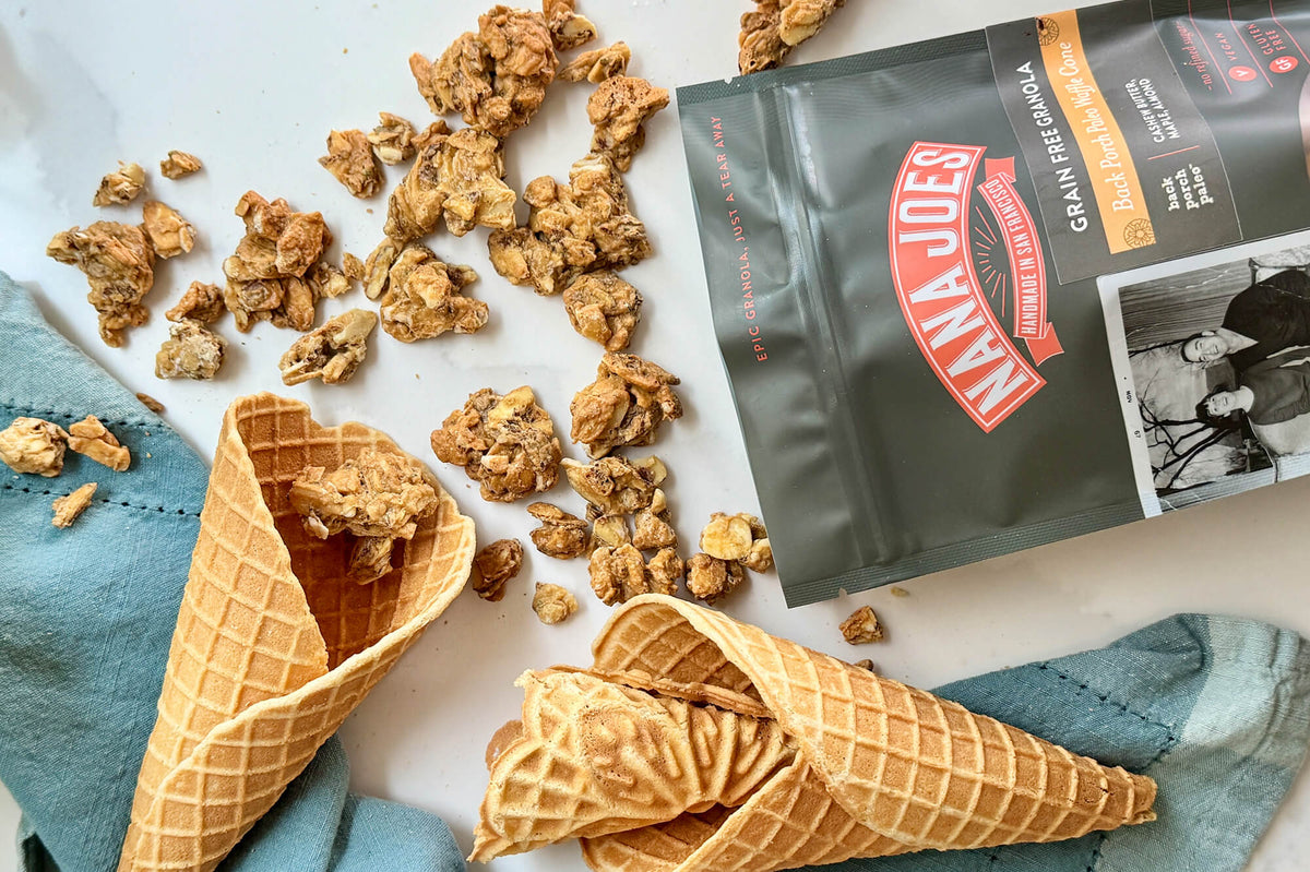 The Inspiration Behind the First Ever Waffle Cone Granola Blend