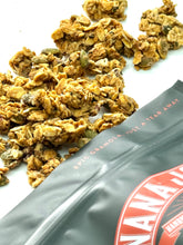 Load image into Gallery viewer, a close up of delicious granola, gluten free and grain free, vegan granola by Nana Joes Granola, oat texas twisted praline and pecan
