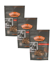 Load image into Gallery viewer, Three packages of Nana Joes Granola Paleo Orange blend on a white background