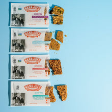 Load image into Gallery viewer, Gluten free and vegan granola bars made by nana joes

