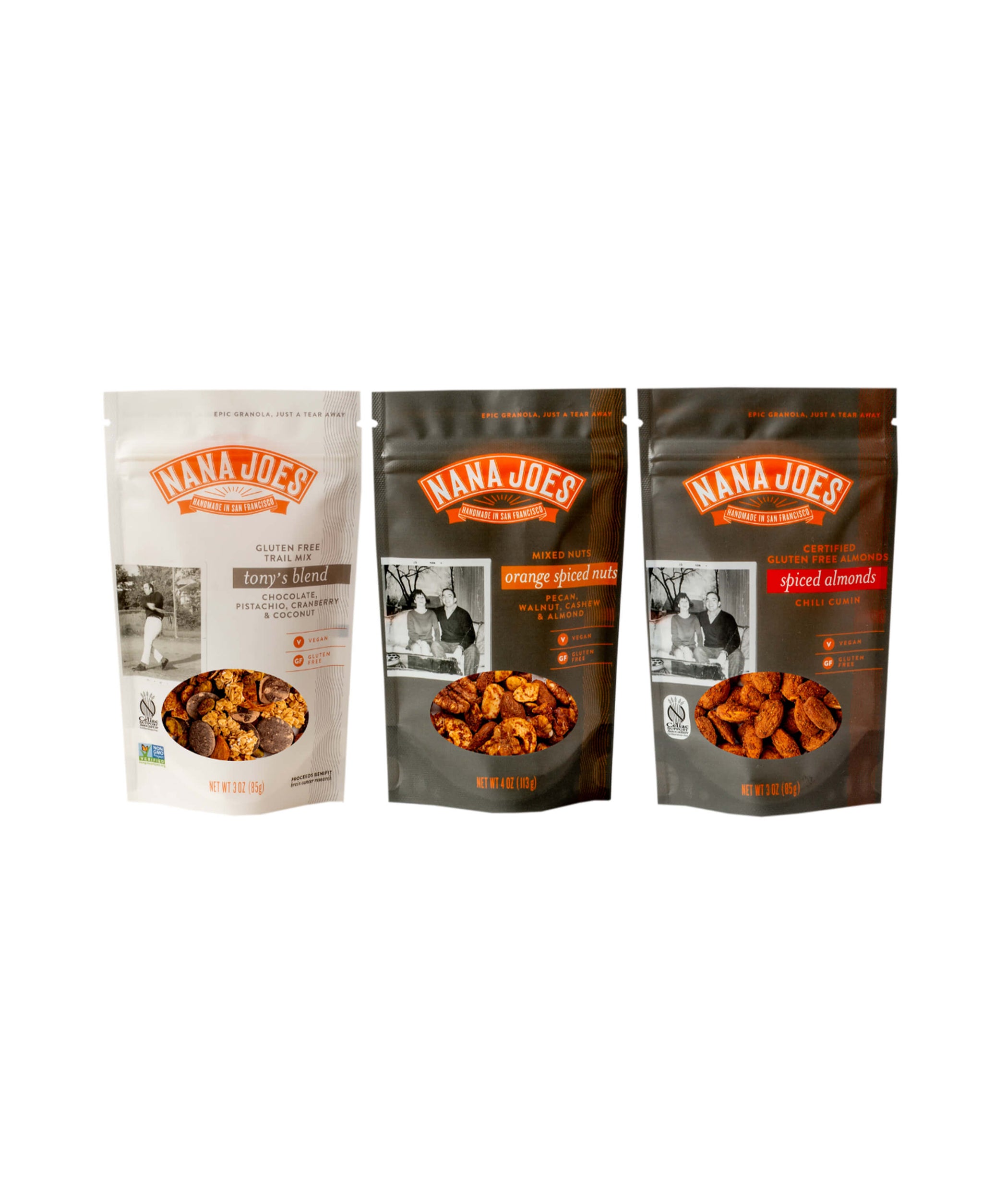 その他 加工食品 NANA Mixed Nuts & Trail Mix – Nana Joes Granola
