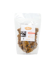 Load image into Gallery viewer, Ocean Beach Granola Bar Bites in a bag on a white background
