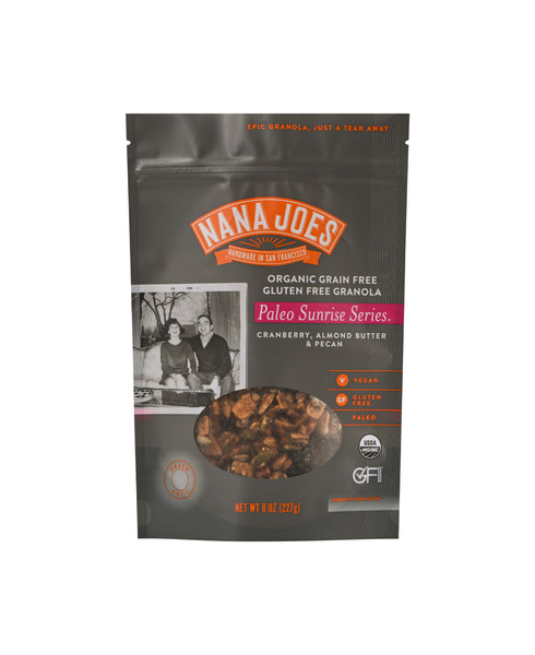 Paleo Sunrise Series; Cranberry, Almond Butter & Pecan | Nana Joes
