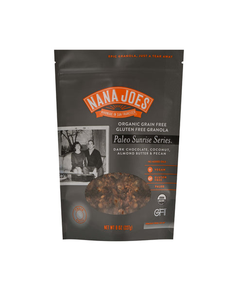 Paleo Sunrise Series; Dark Chocolate, Almond Butter & Pecan | Nana