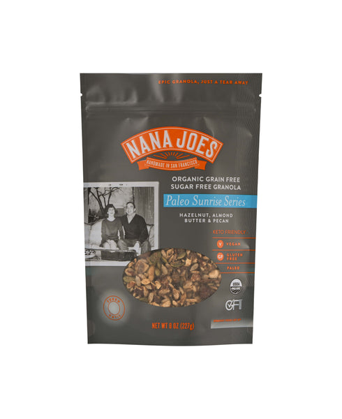Paleo Sunrise Series: Hazelnut, Almond Butter & Pecan | Nana Joes