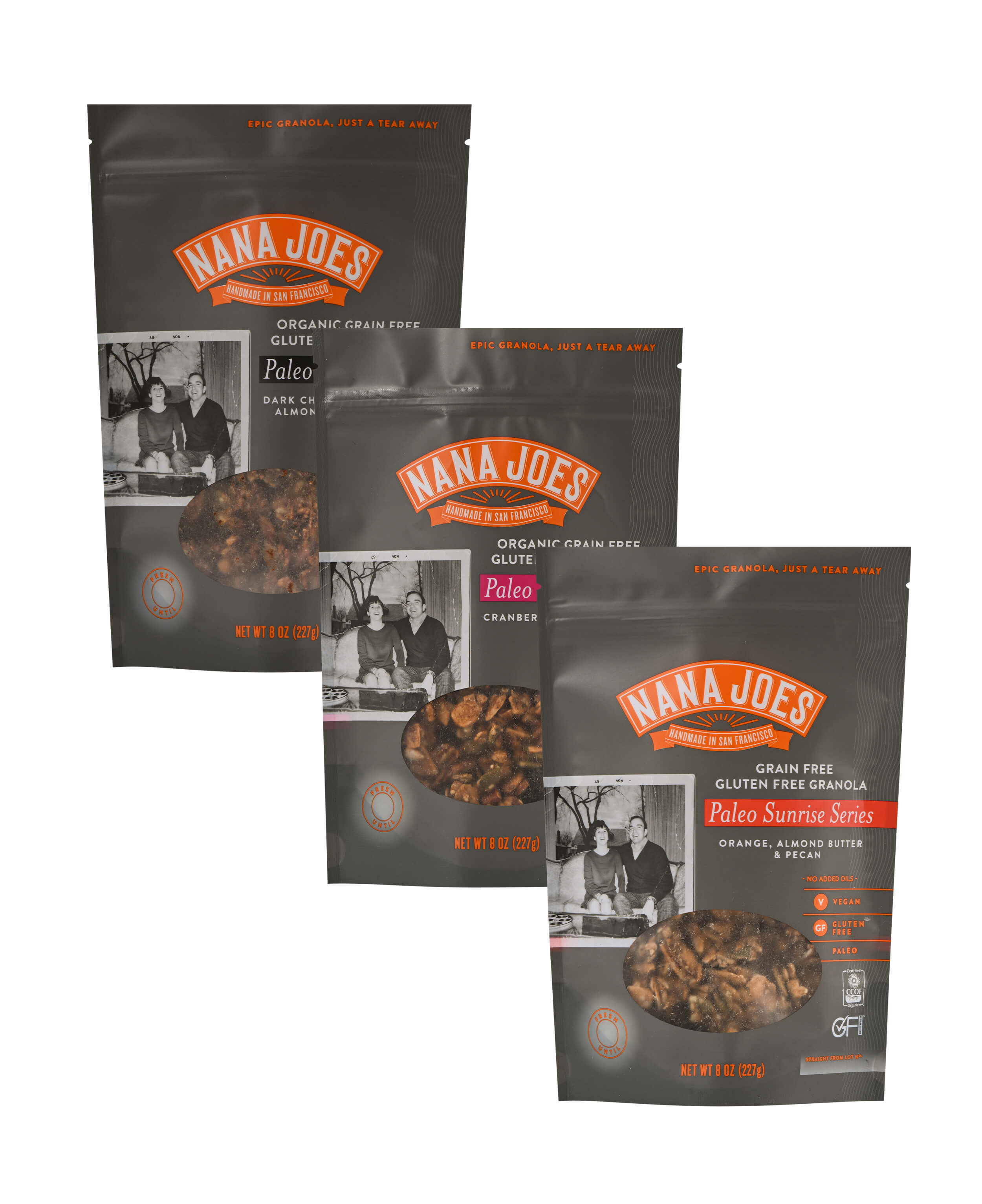 Paleo Sunrise Series - 3 pack | Nana Joes Granola