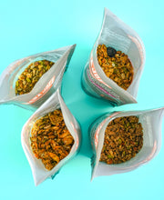 Load image into Gallery viewer, Nana Joes Granola, Variety 4 Pack, Paleo Sunrise Blends, 4 bags standing up
