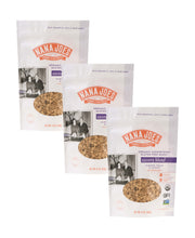 Load image into Gallery viewer, Nana Joes Granola Organic Savory Muesli Blend, 3 pack on white background
