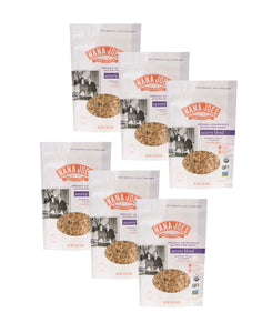 Nana Joes Granola Organic Savory Muesli Blend, 6 pack on white background