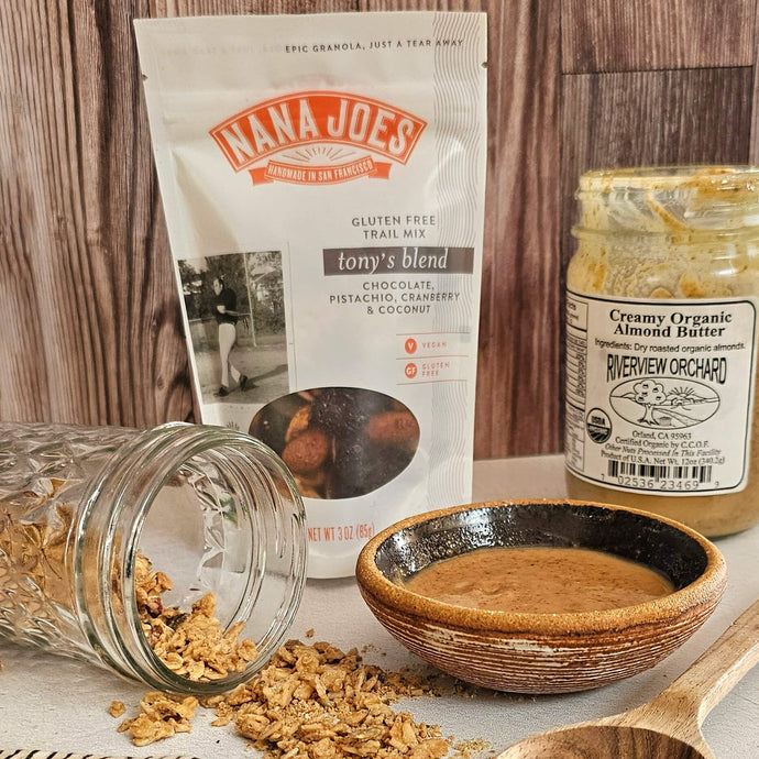Tony's Trail Mix now made with Alison's Organics Almond Butter
