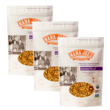 Load image into Gallery viewer, Organic Unsweetened Gluten Free Muesli Savory Blend with Almonds, Pecans and Cashew trio, certified gluten free
